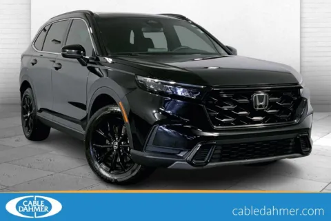 Black 2024 Honda CR-V Hybrid Sport for sale in Kansas City, MO