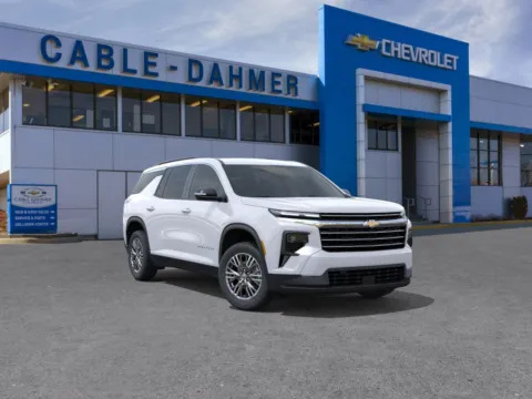 White 2026 Chevrolet Traverse LT for sale in Kansas City, MO
