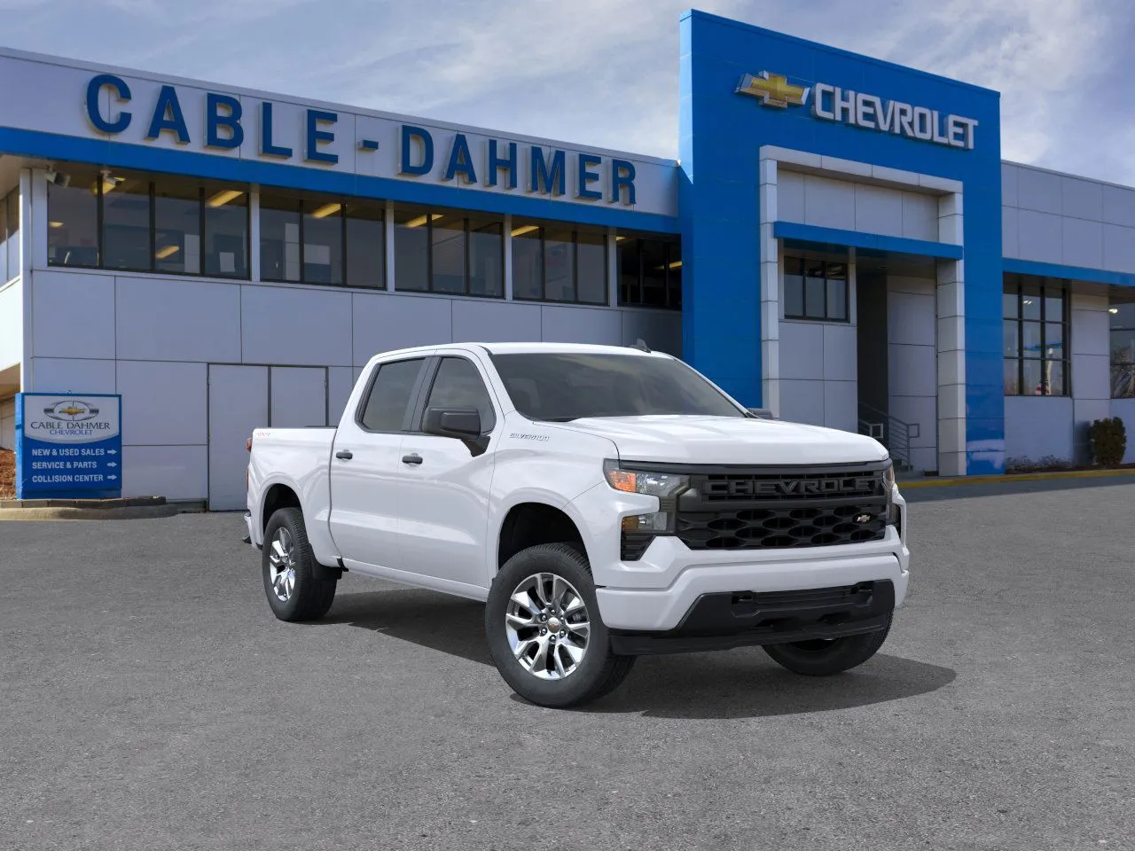 White 2026 Chevrolet Silverado 1500 Custom for sale in Kansas City, MO