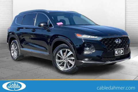 Black 2019 Hyundai Santa Fe SEL Plus for sale in Kansas City, MO