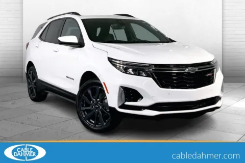 White 2022 Chevrolet Equinox RS for sale in Kansas City, MO