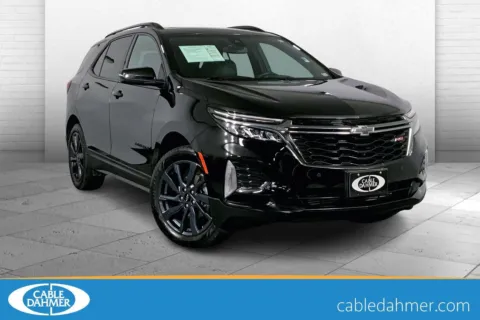 Black 2022 Chevrolet Equinox RS for sale in Kansas City, MO