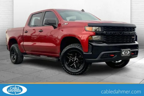 Red 2021 Chevrolet Silverado 1500 Custom Trail Boss for sale in Kansas City, MO