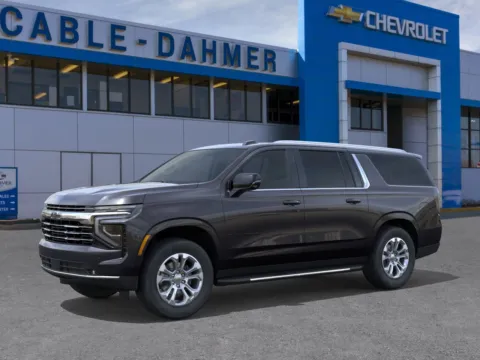 Photos of 2025 Chevrolet Suburban LT for sale in Kansas City, MO at Cable Dahmer Chevrolet of Kansas City