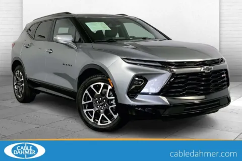 Gray 2024 Chevrolet Blazer RS for sale in Kansas City, MO