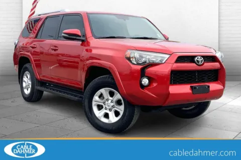Red 2016 Toyota 4Runner Limited for sale in Kansas City, MO