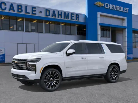 Photos of 2026 Chevrolet Suburban High Country for sale in Kansas City, MO at Cable Dahmer Chevrolet of Kansas City