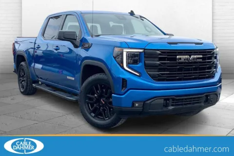 Blue 2023 GMC Sierra 1500 Elevation for sale in Kansas City, MO