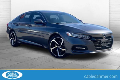 Beige 2018 Honda Accord Sedan Sport 2.0T for sale in Kansas City, MO