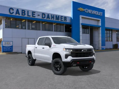 White 2025 Chevrolet Silverado 1500 LT Trail Boss for sale in Kansas City, MO