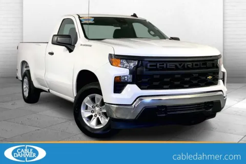 White 2024 Chevrolet Silverado 1500 WT for sale in Kansas City, MO