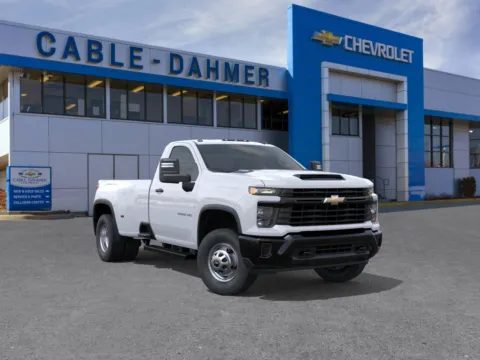 White 2025 Chevrolet Silverado 3500 HD WT DRW for sale in Kansas City, MO