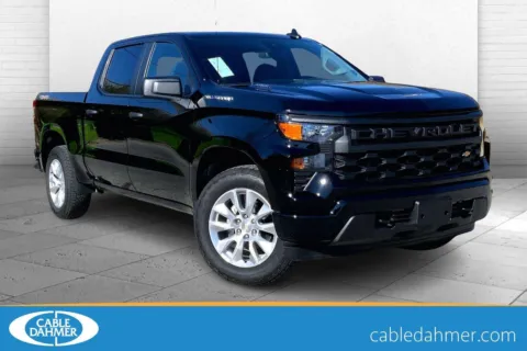 Black 2025 Chevrolet Silverado 1500 Custom for sale in Kansas City, MO