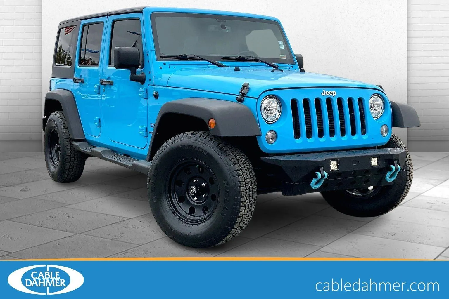 Used 2017 Jeep Wrangler Unlimited Sport S with VIN 1C4BJWDG3HL632646 for sale in Kansas City