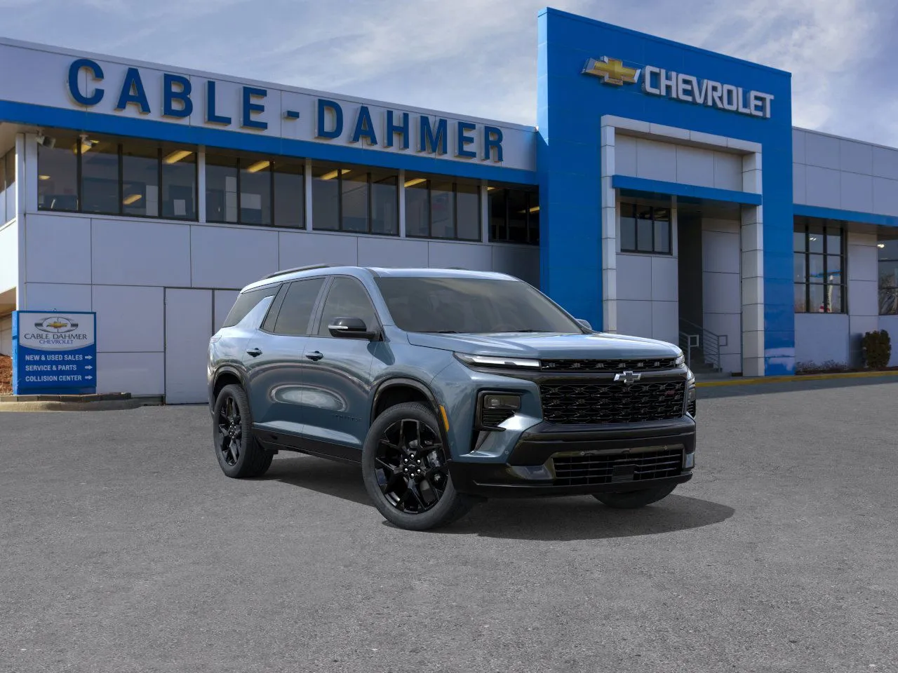 Blue 2026 Chevrolet Traverse RS for sale in Kansas City, MO