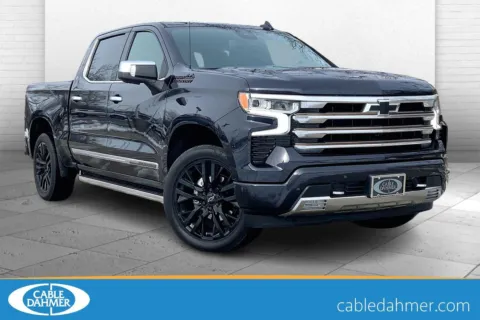 Gray 2022 Chevrolet Silverado 1500 High Country for sale in Kansas City, MO