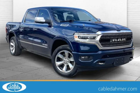 Blue 2019 RAM 1500 Limited for sale in Kansas City, MO