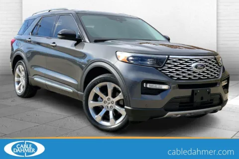 Gray 2020 Ford Explorer Platinum for sale in Kansas City, MO