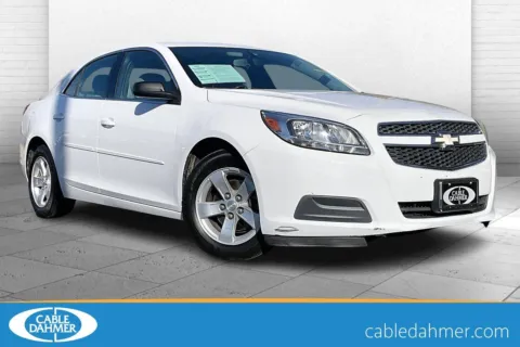 White 2013 Chevrolet Malibu LS for sale in Independence, MO