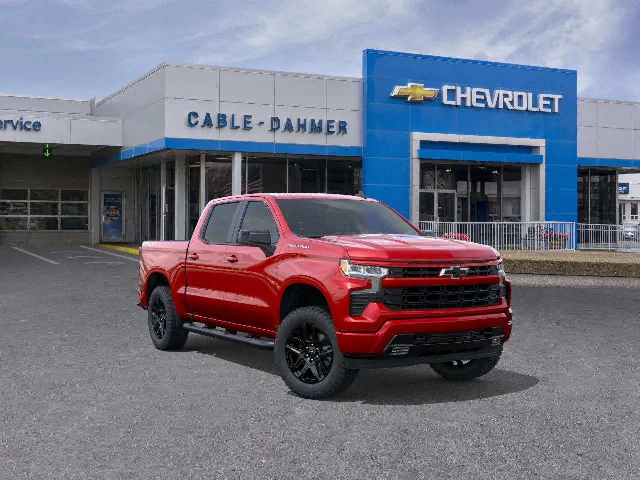 Red 2026 Chevrolet Silverado 1500 RST for sale in Independence, MO
