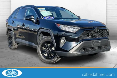 Black 2019 Toyota RAV4 XLE for sale in Independence, MO
