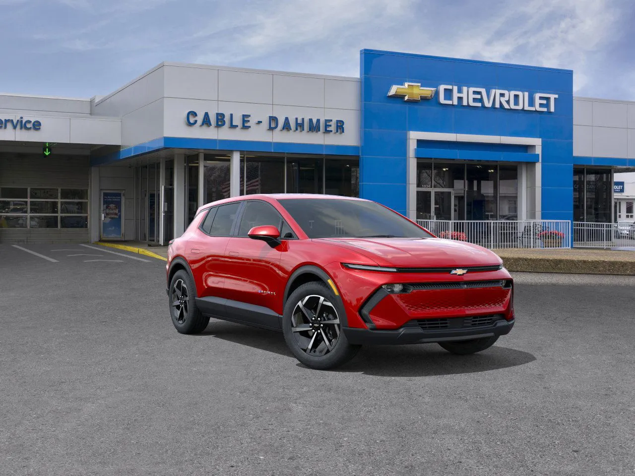 Red 2026 Chevrolet Equinox EV LT for sale in Independence, MO