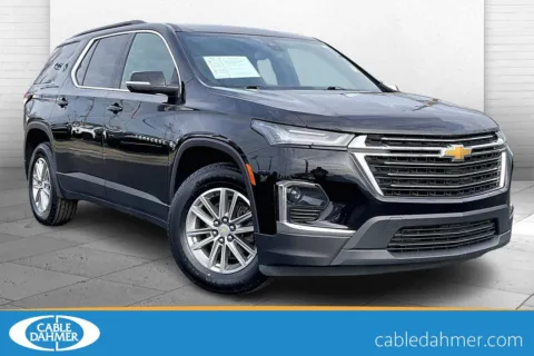 Black 2023 Chevrolet Traverse LT Cloth for sale in Independence, MO