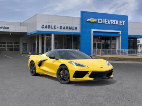 Yellow 2026 Chevrolet Corvette Stingray 2LT for sale in Independence, MO