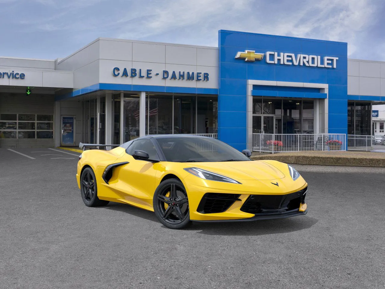 Yellow 2026 Chevrolet Corvette Stingray 2LT for sale in Independence, MO