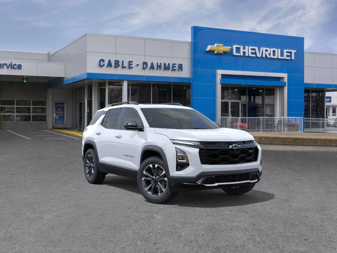 White 2026 Chevrolet Equinox RS for sale in Independence, MO