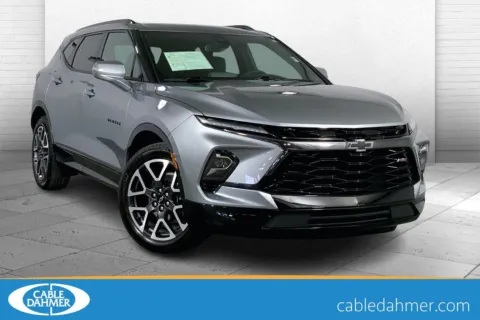 Gray 2024 Chevrolet Blazer RS for sale in Independence, MO