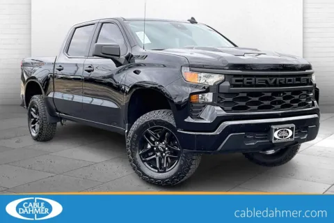 Black 2023 Chevrolet Silverado 1500 Custom Trail Boss for sale in Independence, MO