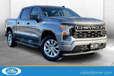 Gray 2023 Chevrolet Silverado 1500 Custom for sale in Independence, MO