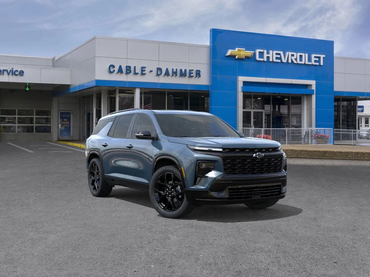 Blue 2026 Chevrolet Traverse RS for sale in Independence, MO