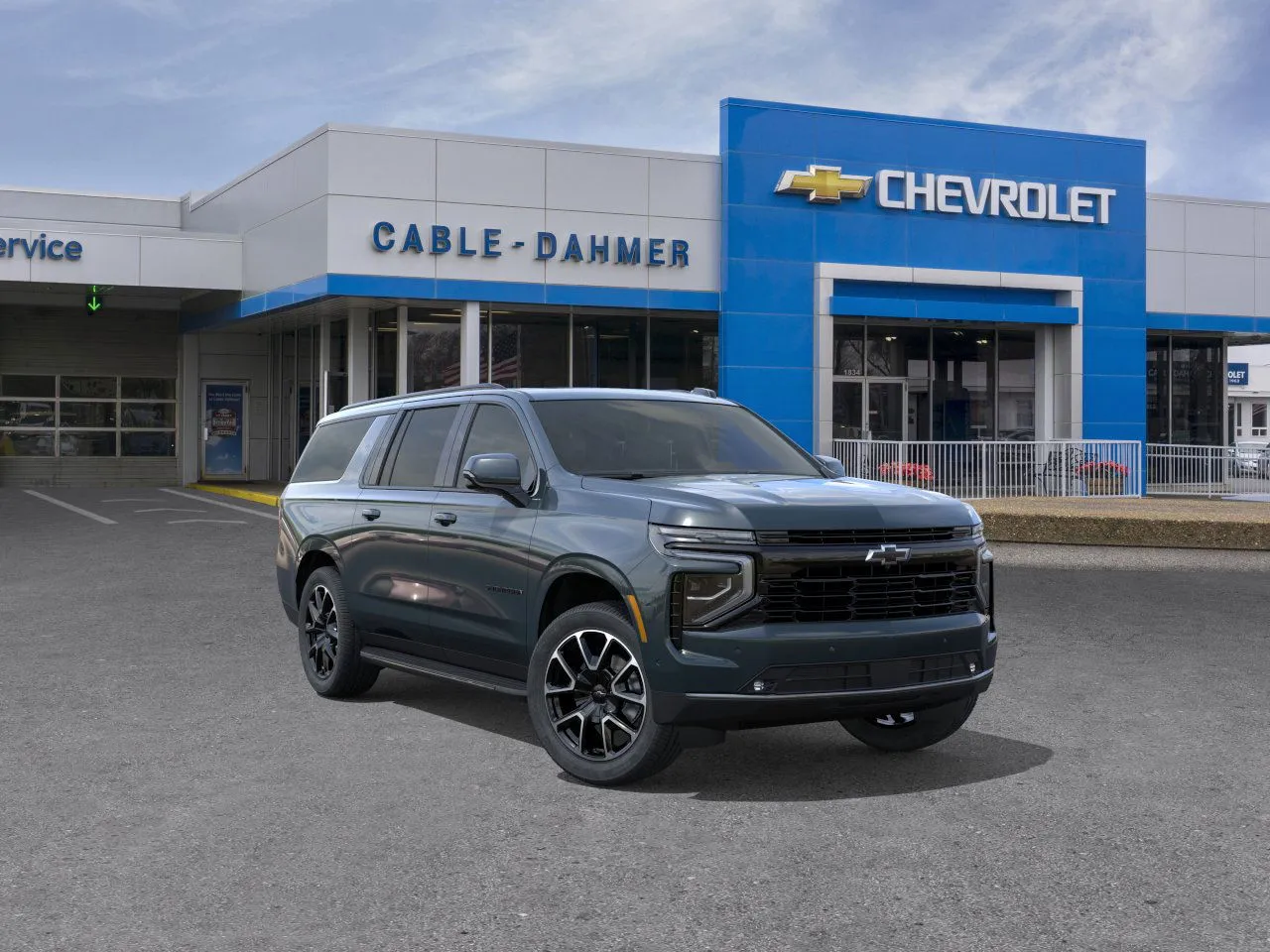 Gray 2026 Chevrolet Suburban RST for sale in Independence, MO