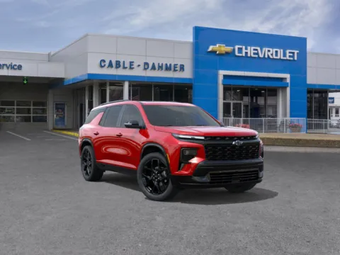 Red 2026 Chevrolet Traverse RS for sale in Independence, MO