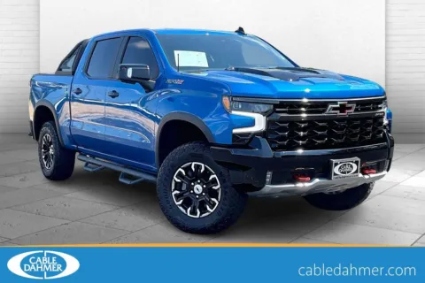 Blue 2022 Chevrolet Silverado 1500 ZR2 for sale in Independence, MO