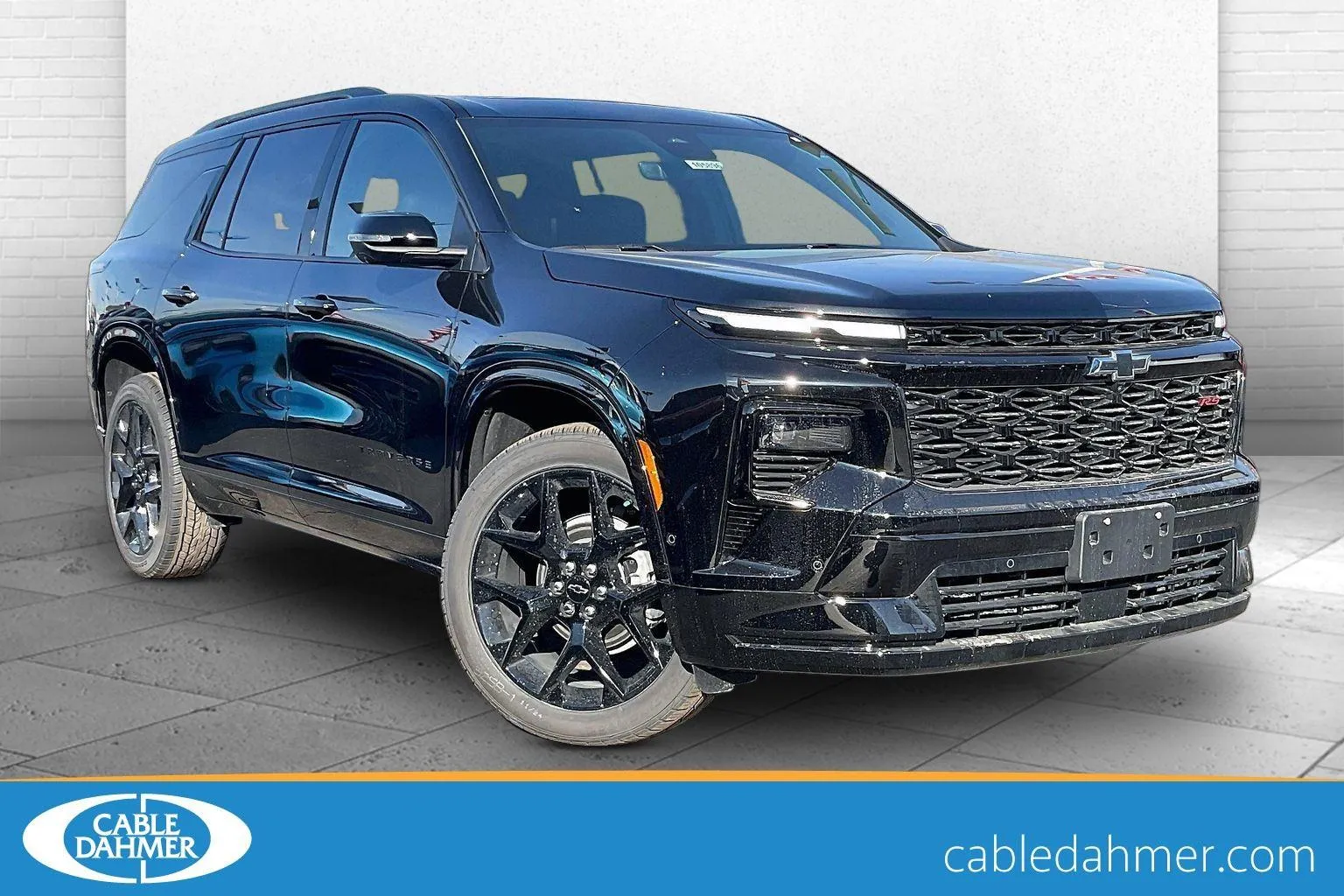 Black 2026 Chevrolet Traverse RS for sale in Independence, MO