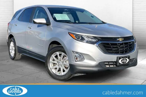 Silver 2021 Chevrolet Equinox LT for sale in Independence, MO