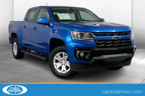 Blue 2022 Chevrolet Colorado LT for sale in Independence, MO