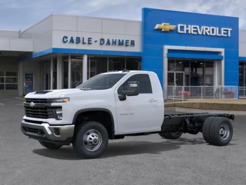 Photos of 2026 Chevrolet Silverado 3500 HD Chassis Cab Work Truck for sale in Independence, MO at Cable Dahmer Chevrolet of Independence