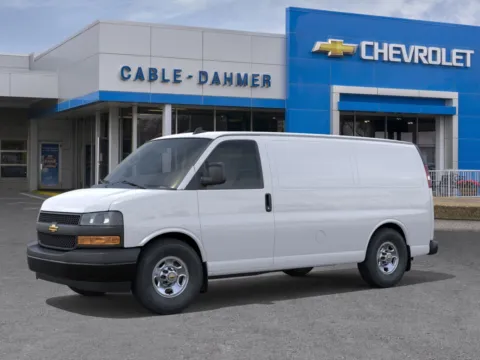 Photos of 2025 Chevrolet Express Cargo 2500 WT for sale in Independence, MO at Cable Dahmer Chevrolet of Independence