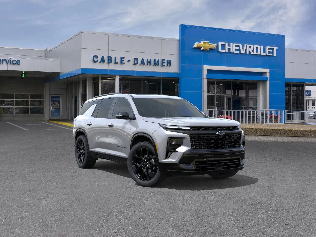 Gray 2026 Chevrolet Traverse RS for sale in Independence, MO