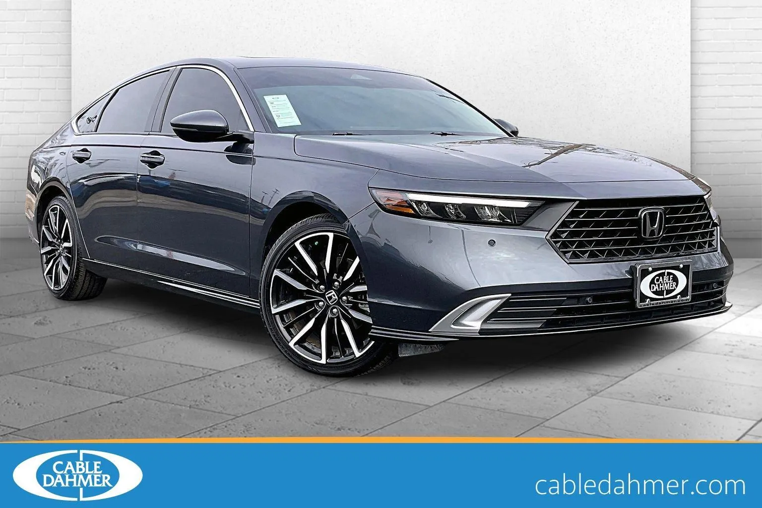 Gray 2023 Honda Accord Hybrid Touring for sale in Independence, MO