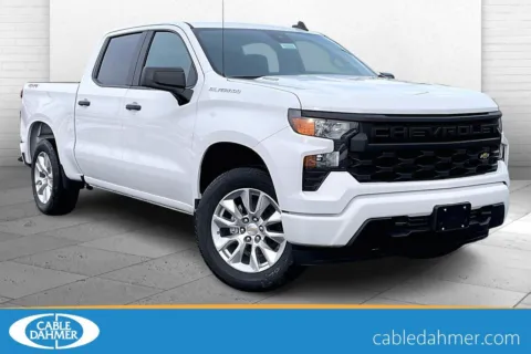 White 2026 Chevrolet Silverado 1500 Custom for sale in Independence, MO