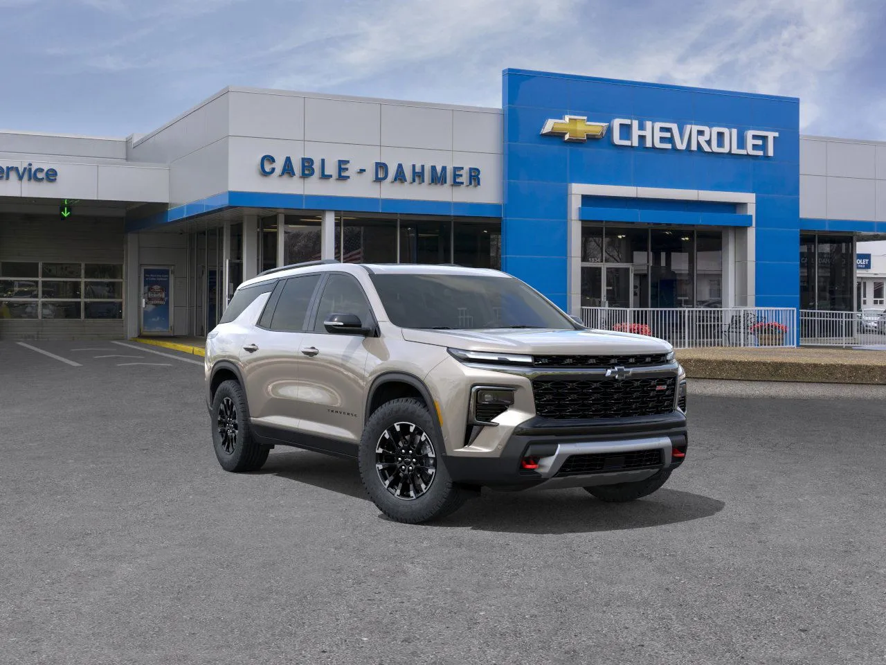 Gray 2026 Chevrolet Traverse Z71 for sale in Independence, MO