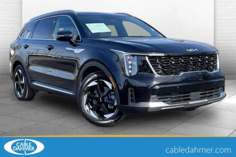Black 2025 Kia Sorento Hybrid SX Prestige for sale in Independence, MO