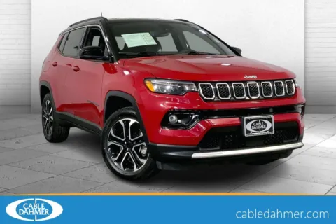 Red 2023 Jeep Compass Limited for sale in Independence, MO