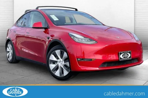 Blue 2021 Tesla Model Y Long Range for sale in Independence, MO