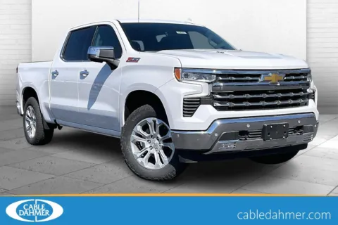 White 2025 Chevrolet Silverado 1500 LTZ for sale in Independence, MO